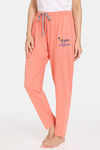 Rosaline Mystic Town Knit Cotton Pyjama (Pack of 2) - Purple Orange — thumbnail 3
